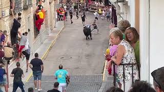 Segundo encierro Humanes de Madrid 17092022 [upl. by Cynth]