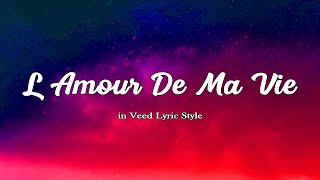 Billie Eilish  L’AMOUR DE MA VIE BILLIE BY VEED LYRIC [upl. by Navar]