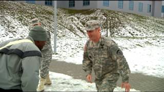 USAREUR Films Lt Gen Campbell and Command Sgt Maj Davenport [upl. by Eerak859]