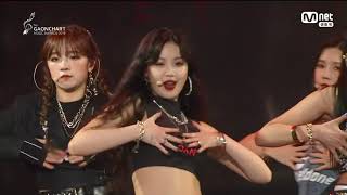 GAON CHART MUSIC AWARDS 2020 GIDLE  UhOh 1080p60 [upl. by Goda]