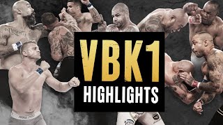 Valor Bare Knuckle Fight Night Highlights VBK1 [upl. by Ysor]