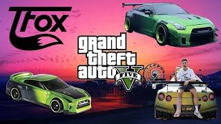 GTA 5 Tanner Fox GTR R35Guaczilla car [upl. by Htenywg631]