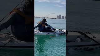 Diamond Diamond 💎 kayakfishing fishinguae uae shimanofishing yamaga duo fishing [upl. by Enelav]