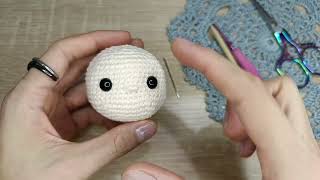 Tutorial para Tejer Esferas de Navidad a Crochet 1 cabeza [upl. by Past]