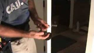 How to repair a privacy lever locking door handle [upl. by Theta]