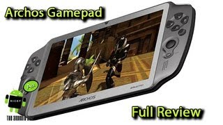 Archos GamePad Full Review [upl. by Akienat]