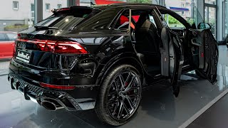 New 2025 Audi RS Q8  Black Wild V8 Beast in Detail  Sound Exterior and Interior  4K [upl. by Eiliah]