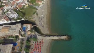 Kalyves Beach Hotel from above [upl. by Nylrehs]