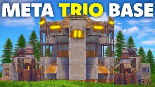 The Gem  The Ultimate Meta SoloDuoTrio Rust Base Design  Triple Bunker TANK  2024 Tutorial [upl. by Krystin150]