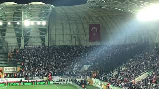 Akhisarspor 03 Beşiktaş  Beşiktaş tribünü Akhisarda [upl. by Fleur]