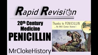 GCSE History Rapid Revision Penicillin [upl. by Aicinad]