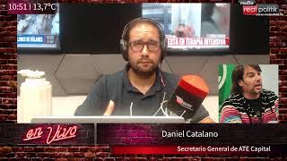 Daniel Catalano quotLa gente se está quedando sin trabajo y sin futuroquot [upl. by Ihana]