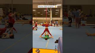 No fails no progress💪🏼 fail shorts funny acrobatics skills acrobats [upl. by Haven]