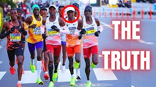 The REAL Reason Kipchoge LOST Tokyo Marathon 2024 Race Highlights [upl. by Ralaigh]