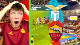 THE MOST DANGEROUS DERBY IN ITALY  Lazio vs Roma [upl. by Odelet]