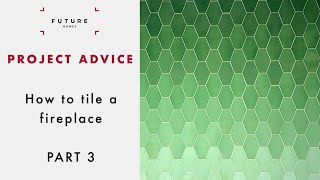 How to tile a fireplace hearth  Grouting part 33  PROJECT ADVICE  Future Homes Network [upl. by Curtice]