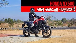 Honda NX500 Malayalam Review  Strell [upl. by Ekenna]