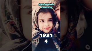 SHRADDHA KAPOOR Age Transformation 19872025  shraddhakapoor stree2 [upl. by Llebanna]