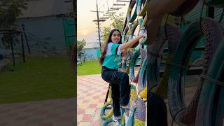 Climbing Race mein kon jeetega  🏆😎 priyalkukreja shorts ytshorts [upl. by Sandor]