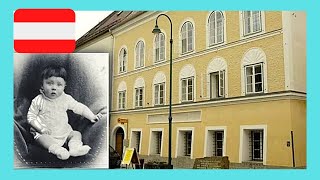 Austria House where Adolf Hitler was born town of Braunau Am Inn [upl. by Atnaloj]