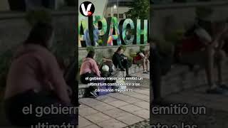 MÉXICO DA 24 HORAS PARA QUE CARAVANA MIGRANTE ABANDONE EL PAÍS [upl. by Entwistle792]