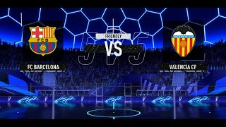 FC Barcelona VS Valencia CF  FC23  VOLTA FOOTBALL  5 vs 5 [upl. by Rehpotsirhk]