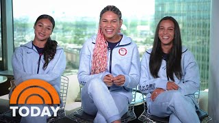 Team USA womens soccer stars reveal new nickname [upl. by Yukio]