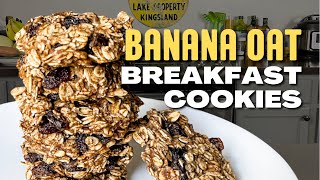 Banana Oat Breakfast Cookies  Medical Medium Recipe [upl. by Liartnod]