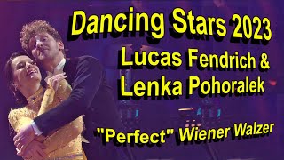 Dancing Stars 2023 Lucas Fendrich amp Lenka Pohoralek quotPerfectquot Wiener Walzer [upl. by Seroled285]