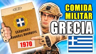 Probando COMIDA MILITAR de GRECIA de 1970  MRE Grecia [upl. by Kory]