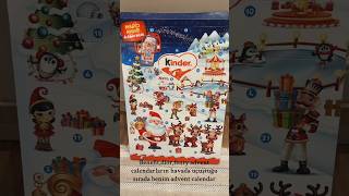 Kinderin yeni yıl çikolatası kinder cikolata noel chocolate [upl. by Oz]