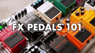 Guitar Pedals For Beginners  In Less Than 10 Minutes [upl. by Nnylannej]