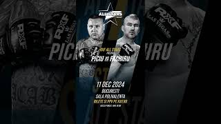 RXF ALL STARS MARIAN PICIU vs FACHIRU  11 Decembrie Sala Polivalentă în curând PPV pe RXFro [upl. by Kornher]