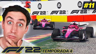 AL FINAL NOS VAMOS A ENFADAR  Mi Equipo F1 22 11 Temporada 4 [upl. by Arej928]