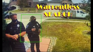 Warrantless search violating 4th amendment rights [upl. by Eirallam]