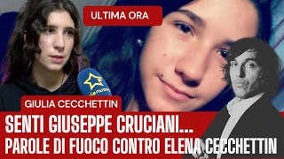 Giulia Cecchettin Senti Giuseppe Cruciani Parole di fuoco contro Elena Cecchettin [upl. by Alicia216]