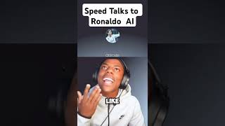 Speed talks to ronaldo 🐐ishowspeed ronaldo [upl. by Ativad]