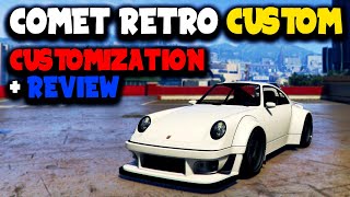 Comet Retro Custom Customization  Review  GTA Online [upl. by Nosna]