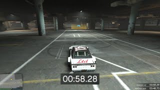 GTA Online  LS Car Meet  Time Trial  Declasse Drift Tampa [upl. by Sikram]