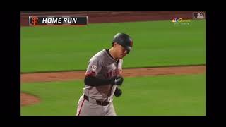 Wilmer Flores Hits His 1st Home Run Of 2024 [upl. by Marney]