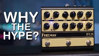 Preamp pedal SO WHAT Friedman IR X Review [upl. by Ahsinam739]