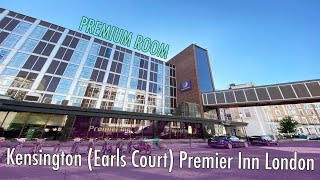 Premier Inn Kensington Earls Court London Hotel Review  Premier Room [upl. by Torres]