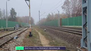 EN57ALc2217ra PRZEWOZY REGIONALNE [upl. by Edgell]