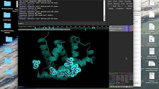 Selecting residues in PyMOL [upl. by Elawalo779]