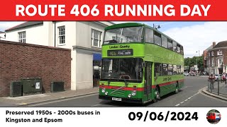 Route 406 Bus Running Day 09062024 [upl. by Anicul656]