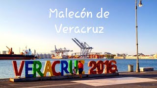 Malecon de Veracruz Puerto de Veracruz [upl. by Esydnac844]