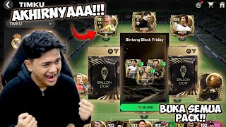 OPEN 30000 TOKEN BLACK FRIDAY PACK AKHIRNYA GOAT NOMOR 1 WANGI PARAH CUYYY   EA FC MOBILE 25 [upl. by Notgnilra]