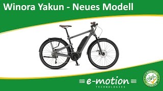 Winora Yakun 2017  Neues eBike mit individuellem Design Winora Dealer Days [upl. by Asyar]