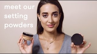 How To Apply Setting Powder  Loose Setting Powder Makeup Tutorial  Dermablend Professional [upl. by Bander861]