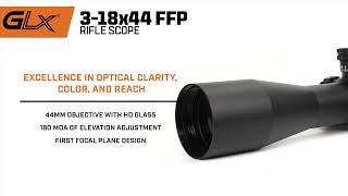 Primary Arms GLx 318x44 FFP Rifle Scope [upl. by Beichner]